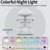 Raining Cloud Night Light Table Lamp, USB Bedroom Lights