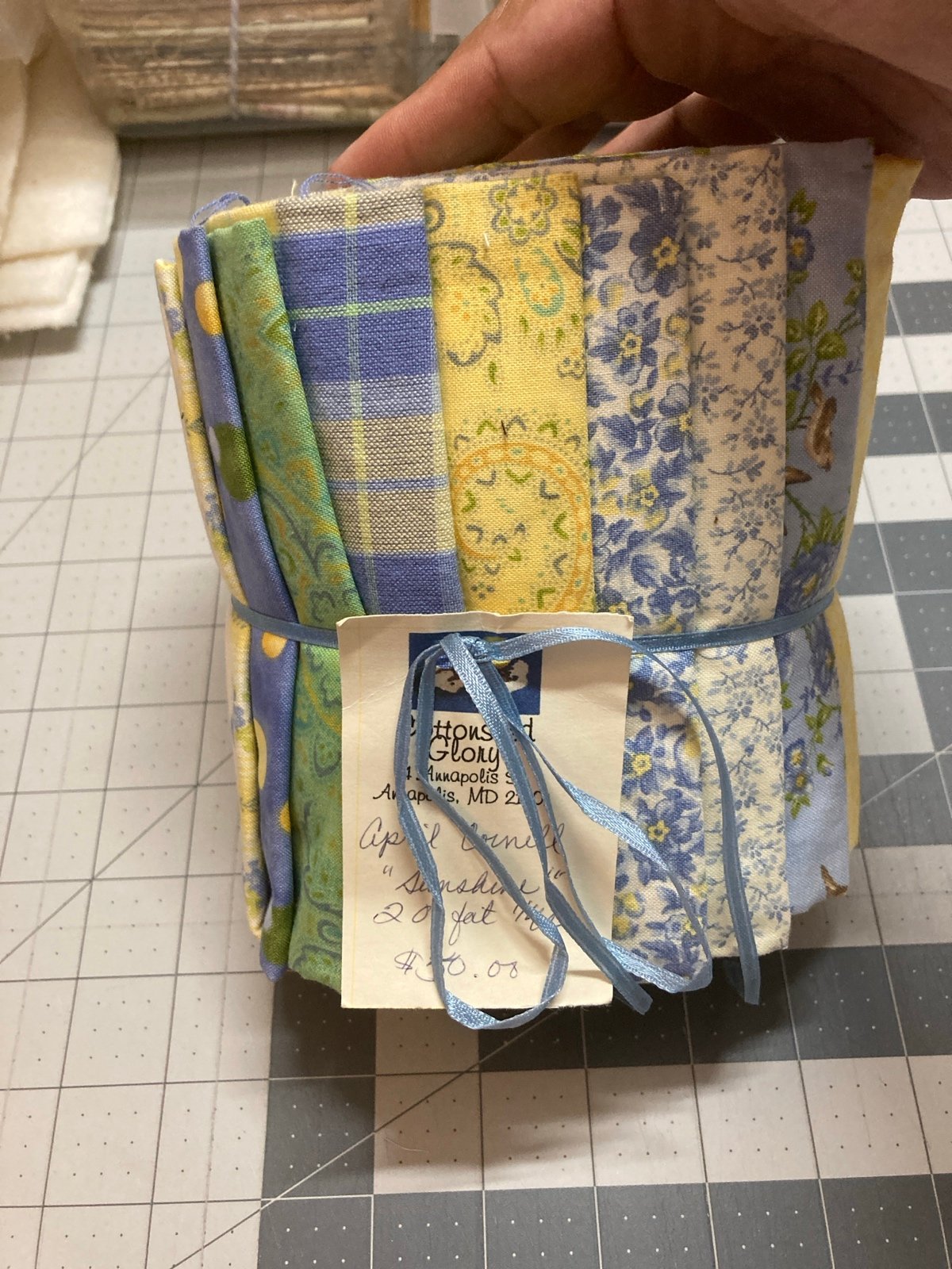 Fabric Lot 20 FQ’s