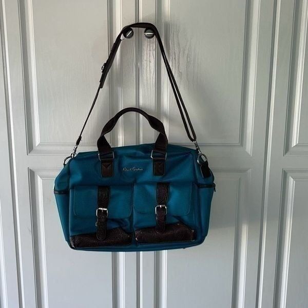 ROBERT GRAHAM Pascal Duffle Bag In Teal
