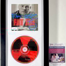 Fat Joe Signed All Or Nothing CD Booklet Framed Matted Display JSA COA
