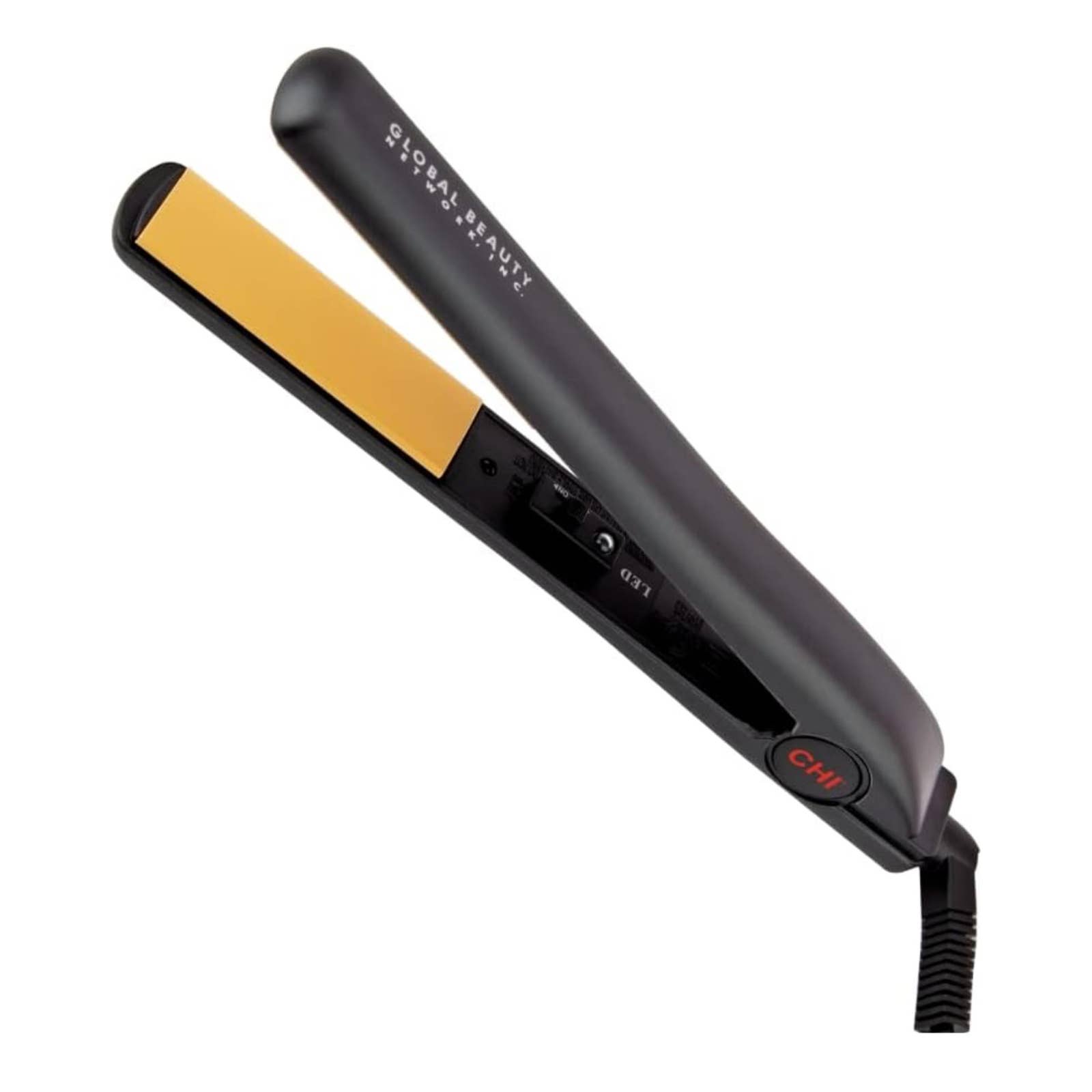 CHI Original Ceramic Hair Straightening Flat Iron 1 Plates Black NIB