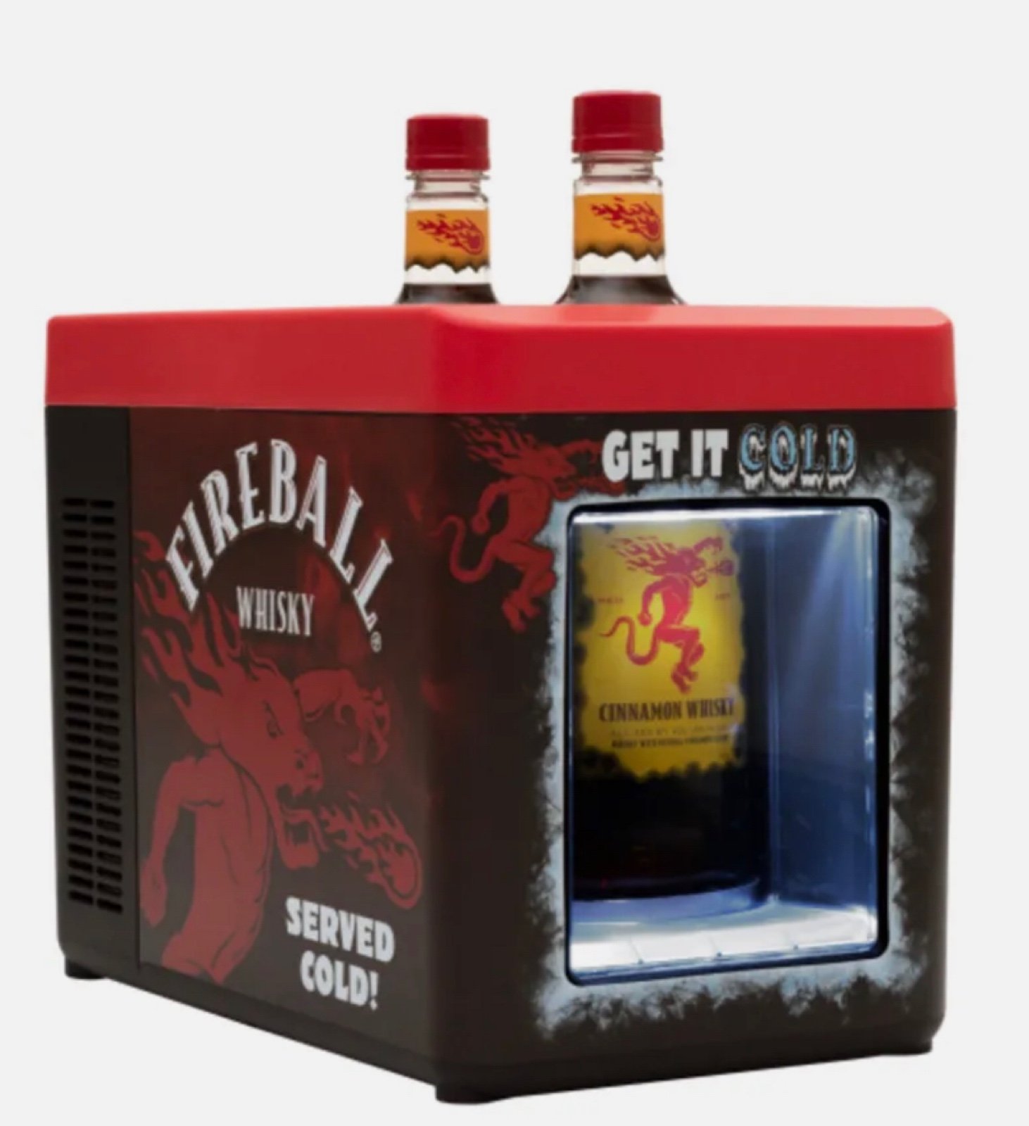 Fireball Whiskey shot sales chiller