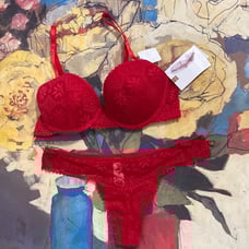 Lingerie Set (Top: 34B/ Thong: S)