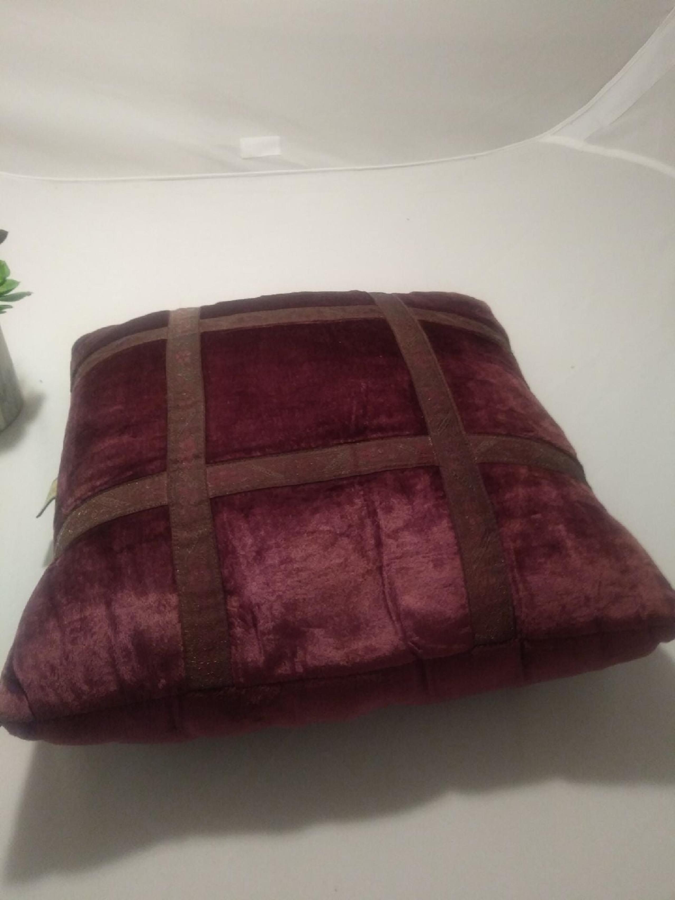 Burgundy, Decorative Pillow