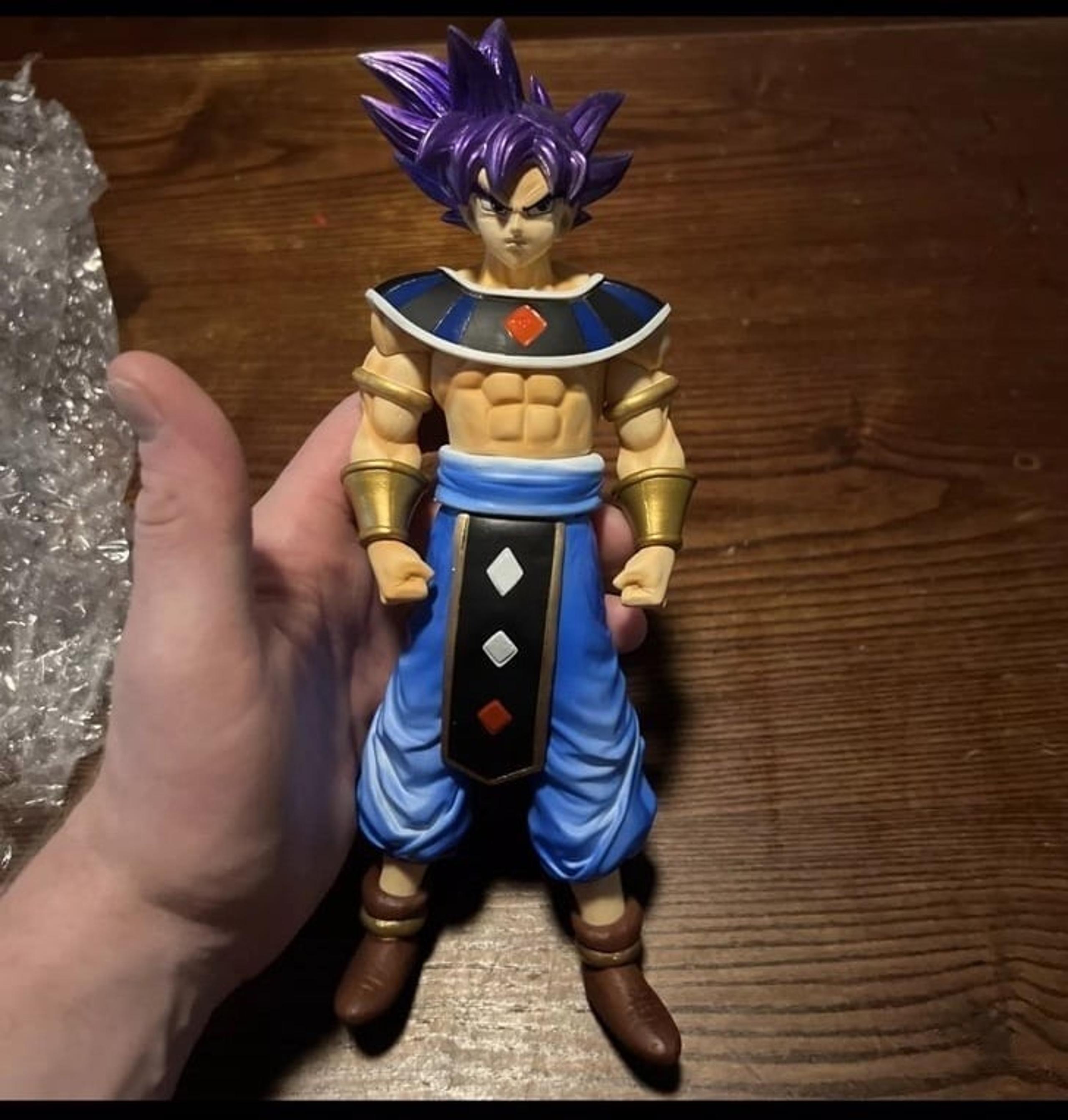 Anime Dragon Ball Z Goku God Figure Son Goku Gods of Destruction Figurine 26CM