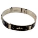 1930s Siam Sterling Niello Bracelet, S/M, Dancing Mekhala, Goddess Of Lightning