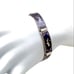 1930s Siam Sterling Niello Bracelet, S/M, Dancing Mekhala, Goddess Of Lightning