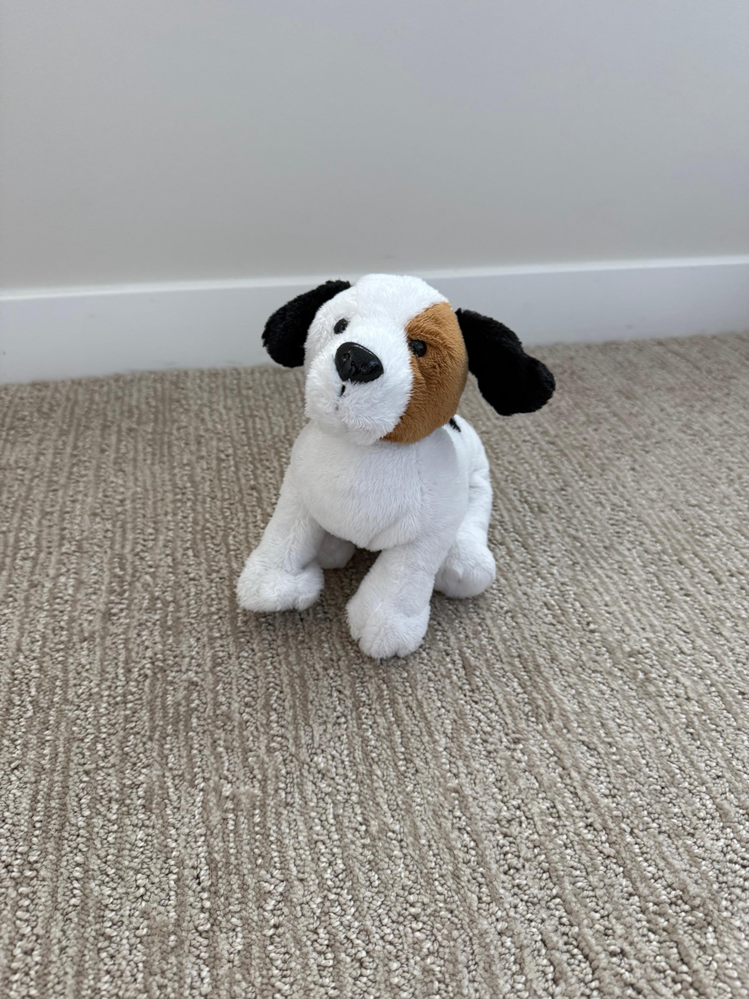 Webkinz Jack Russell Terrier Dog Plush Puppy Stuffed Animal Ganz 2009  No Code