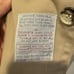 Vintage Botany weather stopper tan coat for lined 44 reg