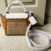 Coach Courier Carryall 23 In Colorblock Signature Canvas With Snakeskin Detail
