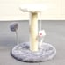 Cat Tree Tower, Cat Scratching Post with Interactive Ball Toys and Plush Mouse