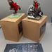 The Dragons of Blizzard Island - 2 figures and comic book