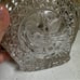 Vintage 1950s Clear Crystal Glass Bird Themed Hofbauer German Dish [Item 987]