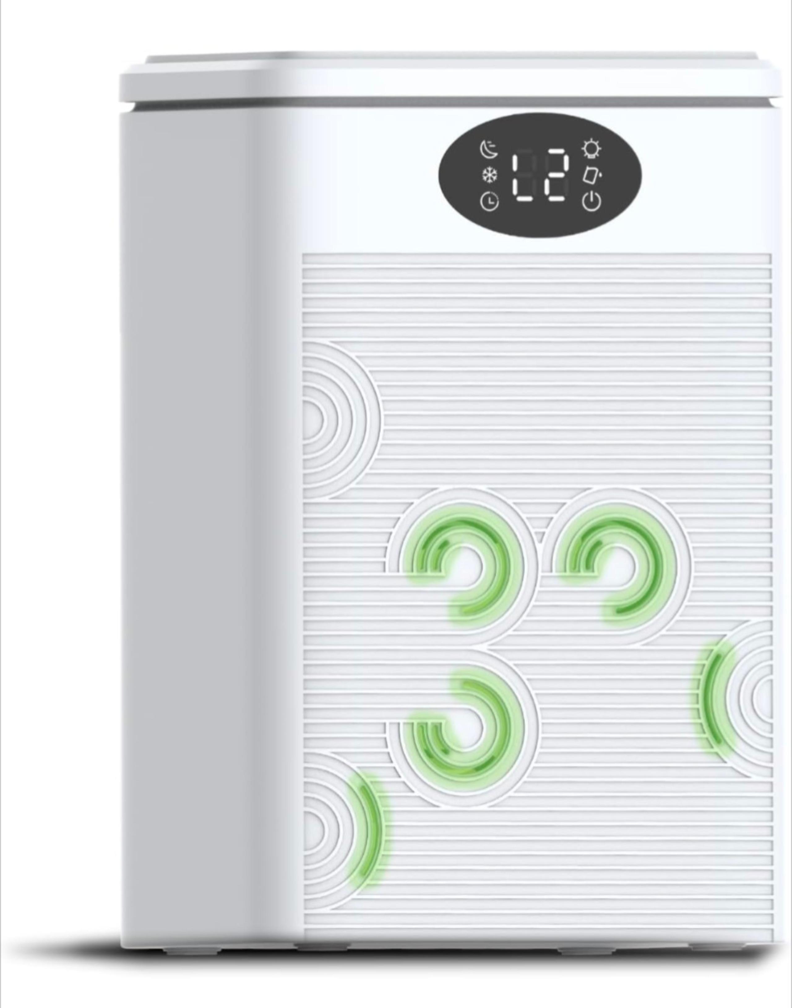 Dehumidifier, 75oz Small Quiet Dehumidifiers for Home Bathroom Bedroom Basement
