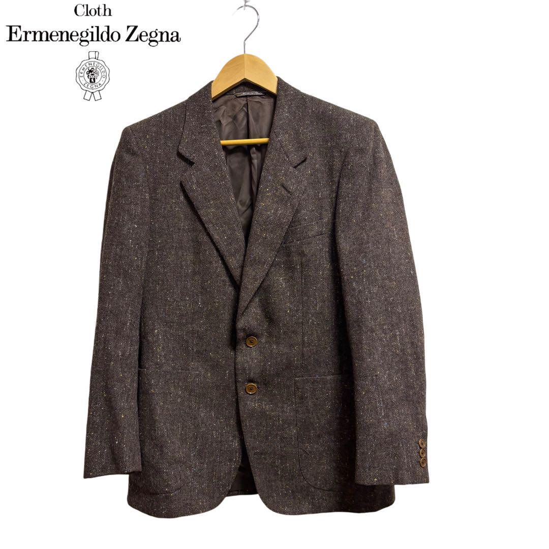Ermenegildo Zegna Brown Tailored Jacket
