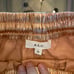 ALC Linen Rose Gold Metalic Shorts