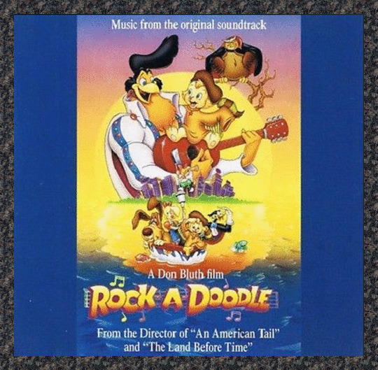 ROCK A DOODLE Movie Soundtrack CD 1992 RARE DON BLUTH NEW SEALED
