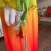 Bohemian rainbow summer spring dress
