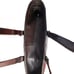 Leather Large Tote Shoulder Bag Chocolate Brown Double Straps Laptop Bag CLASSIC