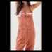 Levi's Vintage Overalls Free People Denim in Dispersed Dye Baked Clay Size XS