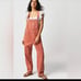 Levi's Vintage Overalls Free People Denim in Dispersed Dye Baked Clay Size XS