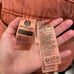 Levi's Vintage Overalls Free People Denim in Dispersed Dye Baked Clay Size XS