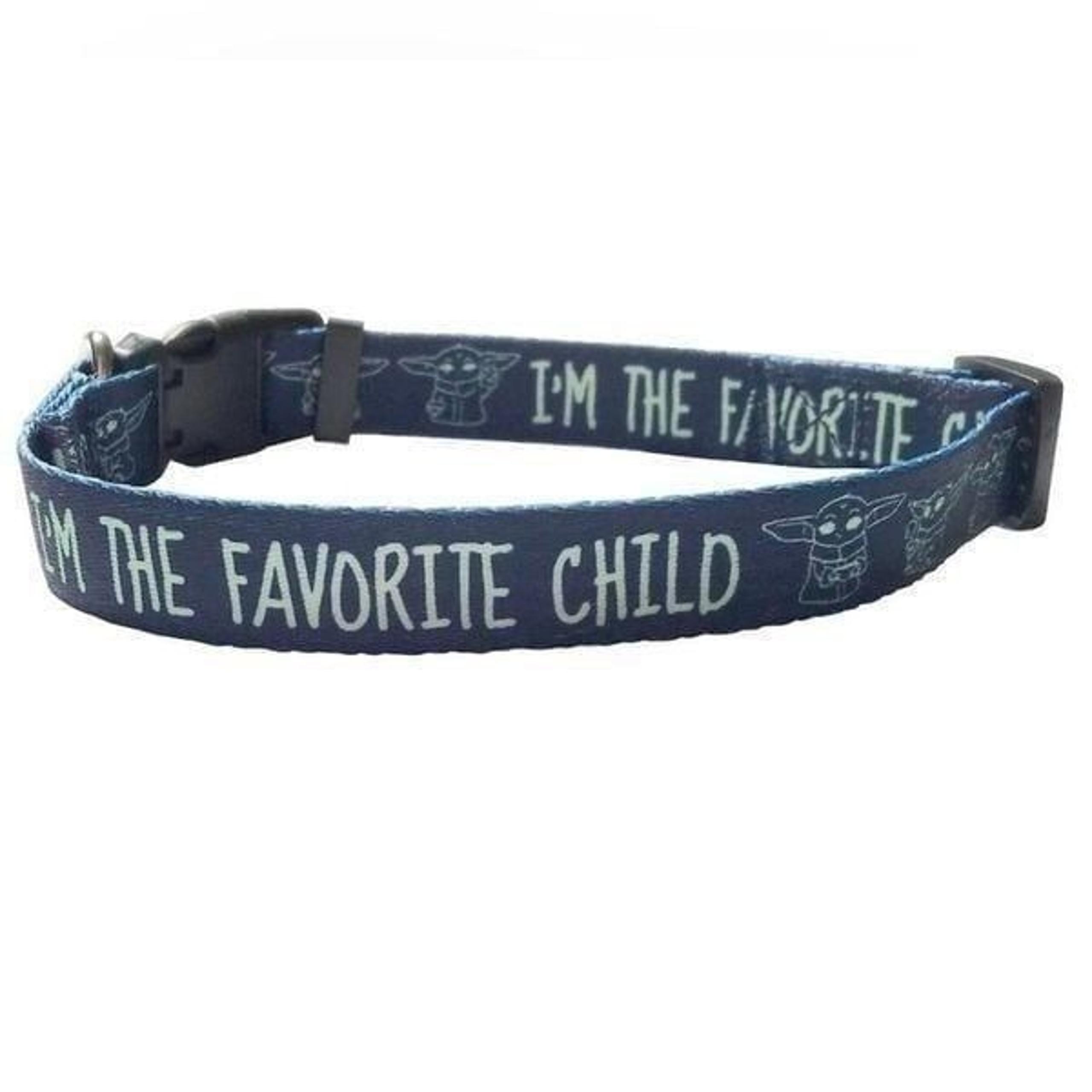 Star Wars Disney Mandelorian "The Favorite Child" Dog Collar NWOT Size M