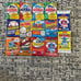 CLOSEOUT LOT OF 218 OLD UNOPENED BASEBALL CARDS IN 14 PACKS 1990 AND EARLIER