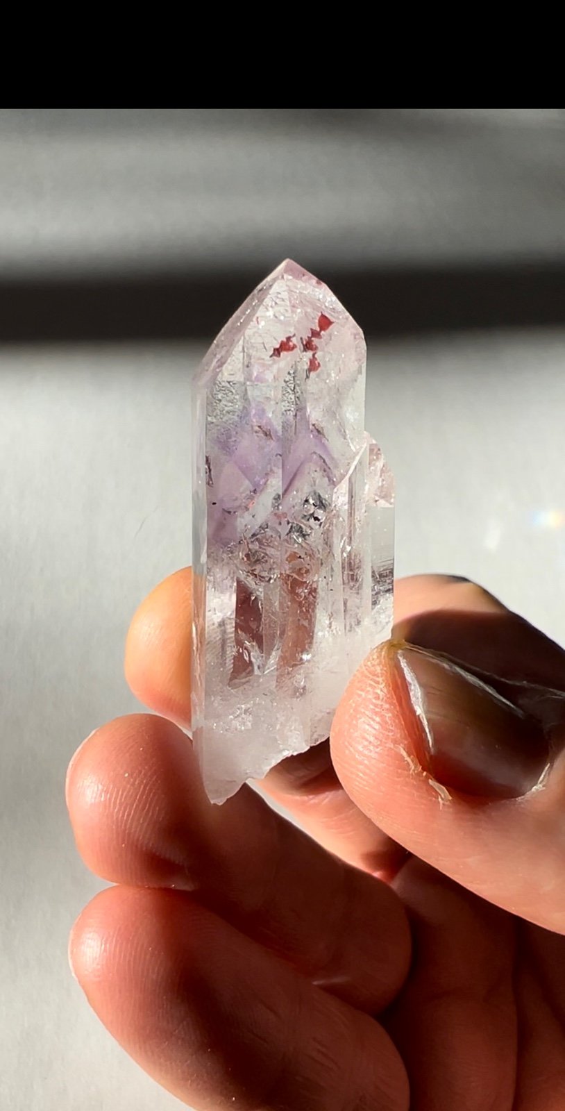 Brandberg Enhydro Amethyst Crystal