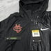 Nike FZ Tote Jacket Womens Small Black Hooded Vented Packable Full Zip Logo NWD