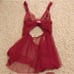 VS Dream Angels Tulle & Lace Babydoll Set