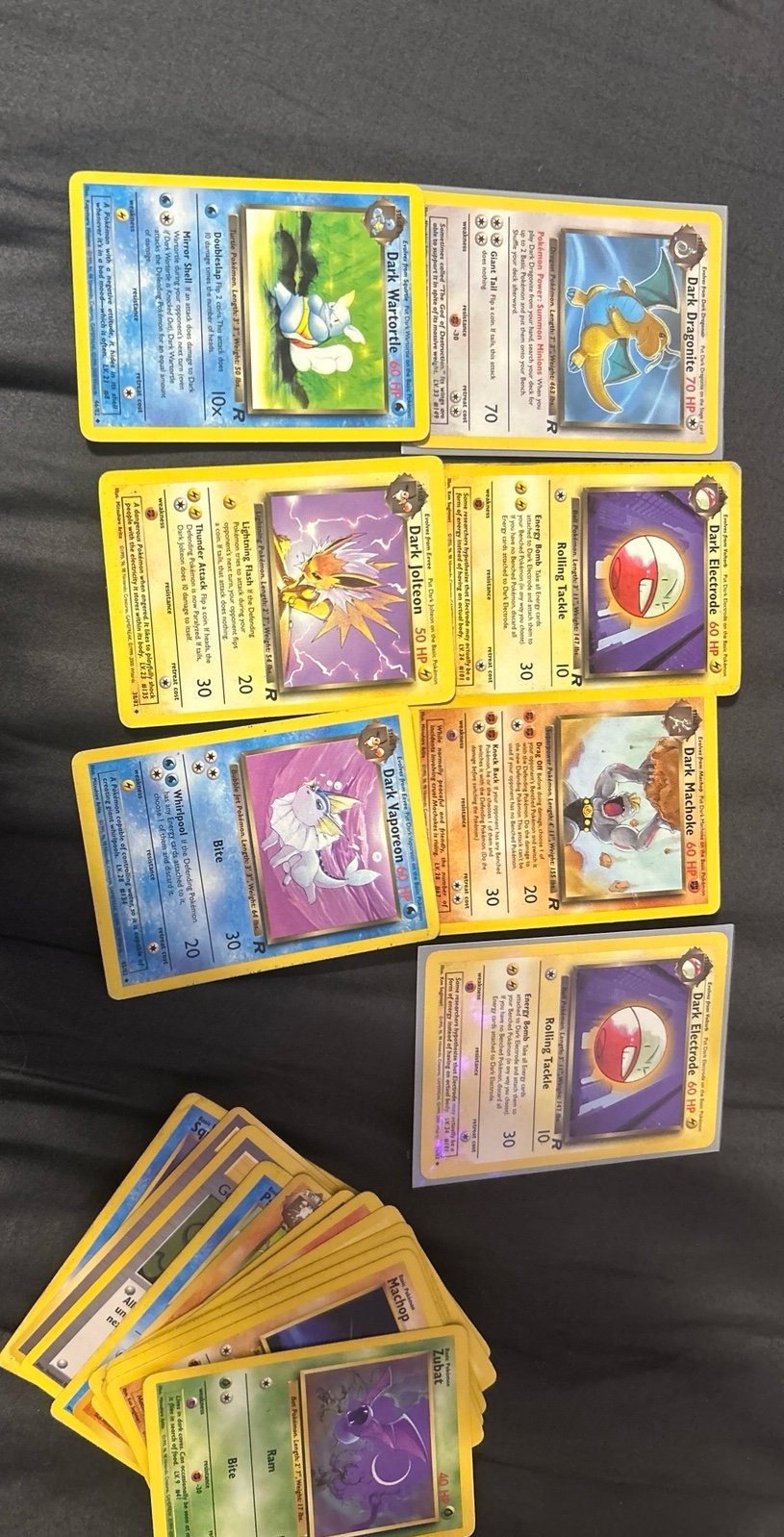 A lot of 1995 pokemon sets