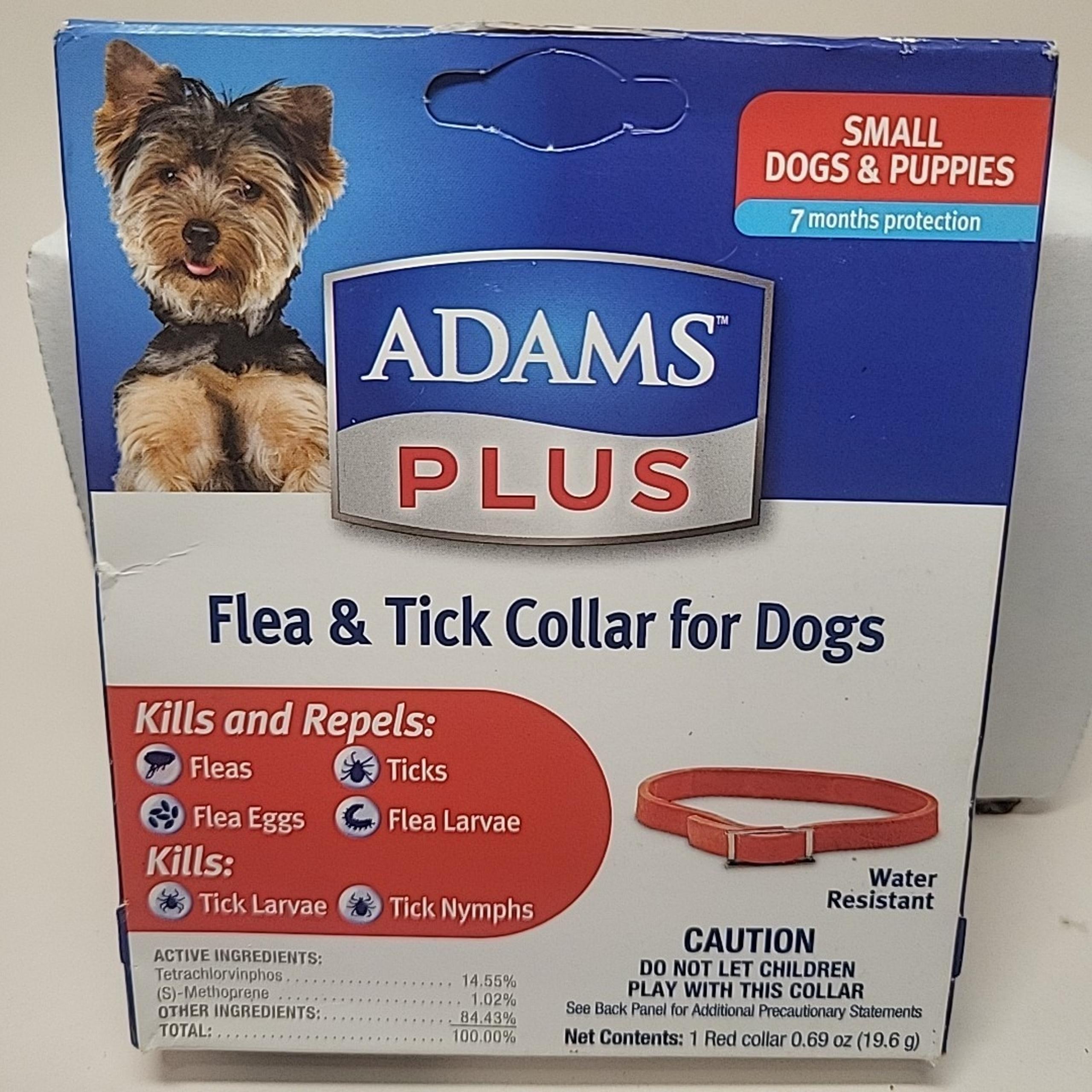 Adams Plus Flea Collar For Dogs, Small, Up To 7 Month Protection
