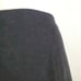 Vintage 90's Notations Black Faux Suede Midi Skirt