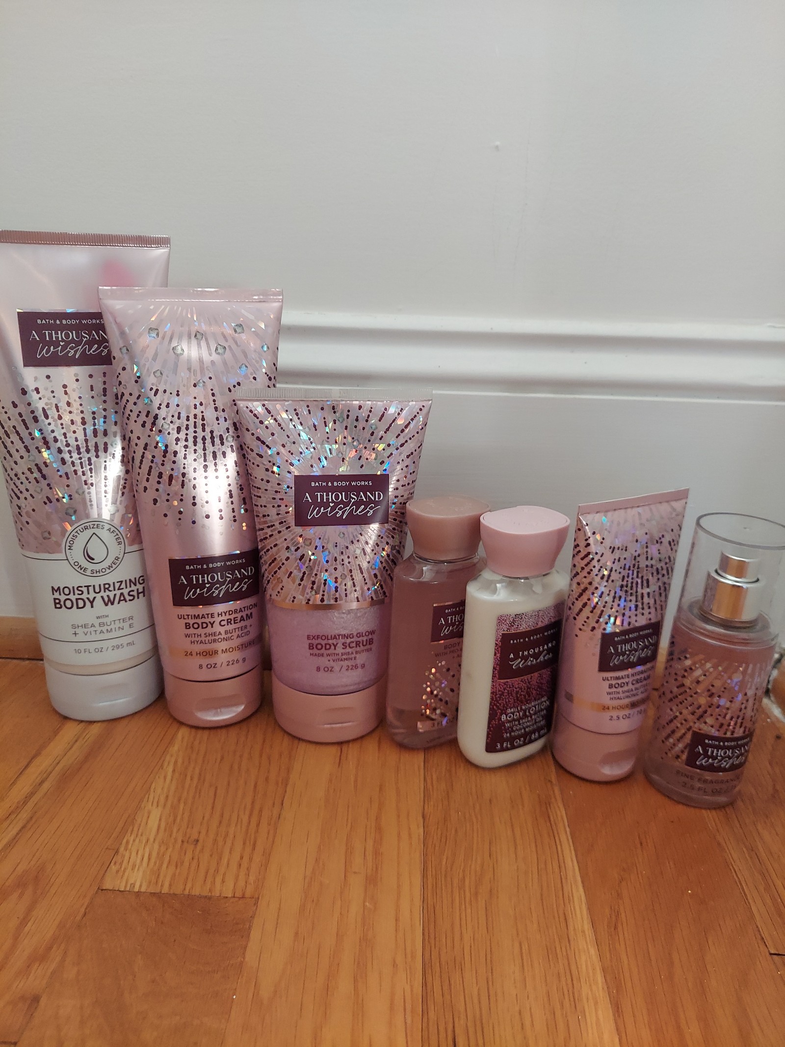 Bath & Bodyworks A Thousand Wishes 7 piece Bundle