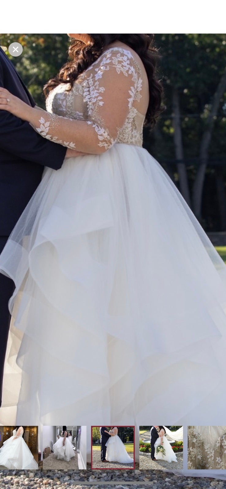 hayley paige lorelei gown price