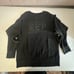 Taylor Swift black REP zipped sleeves sweater