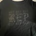 Taylor Swift black REP zipped sleeves sweater