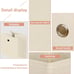 Set of 8-11 Inch Fabric Cube Storage Bin With Handles
