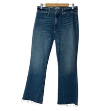 Citizens of Humanity Jeans Womens Size 29 Isola Cropped Boot High Rise Raw Hem