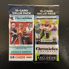 2020 and 2021 Chronicles Football Fat Pack Lot of 2!