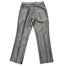 Rocawear Jeans Mens 34 Carpenter Baggy Fit Silver Grunge Hip Hop Vintage Y2K