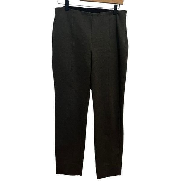 Quince Steel Gray Side Zip Ankle Pants Size M
