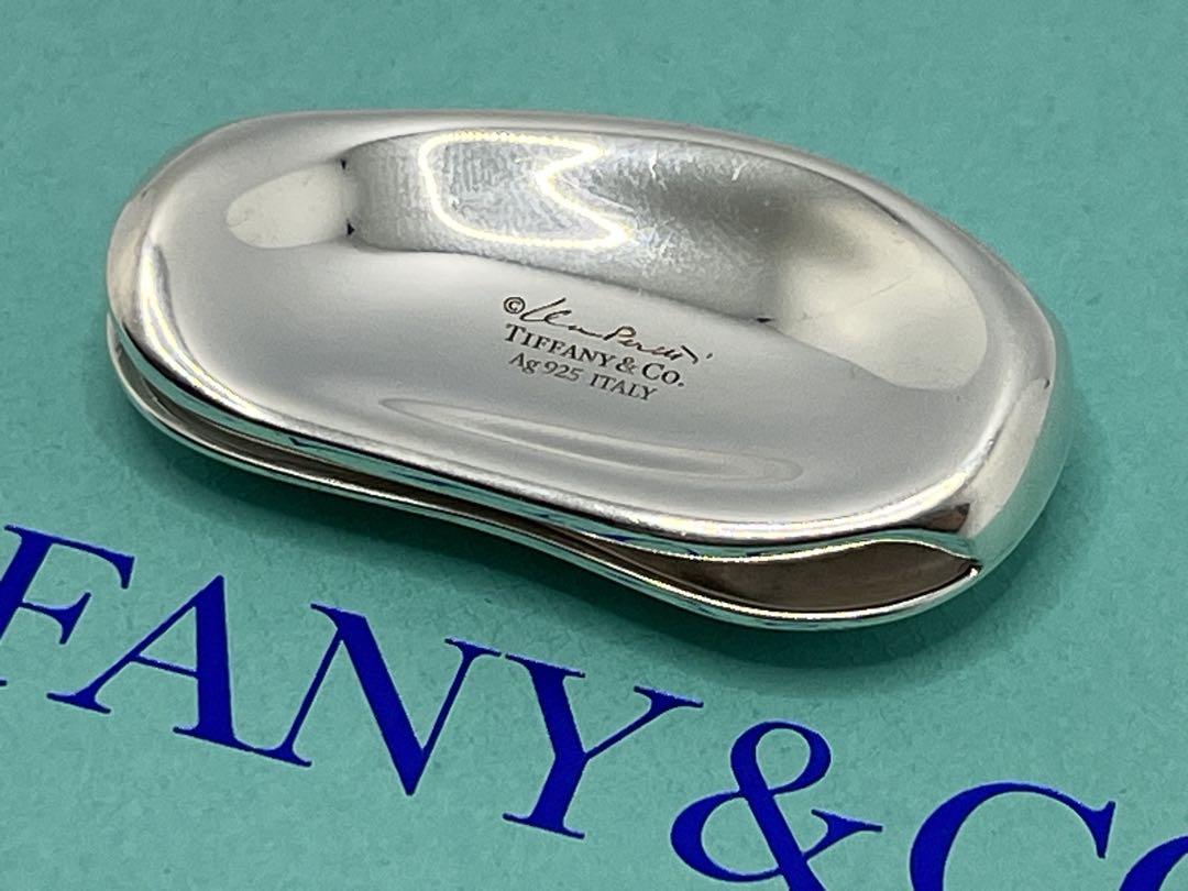 c444 廃盤　希少　美品　ティファニー　ビーン　マネークリップ　Ag925 c444 Discontinued, Rare, Excellent Condition Tiffany Bean
