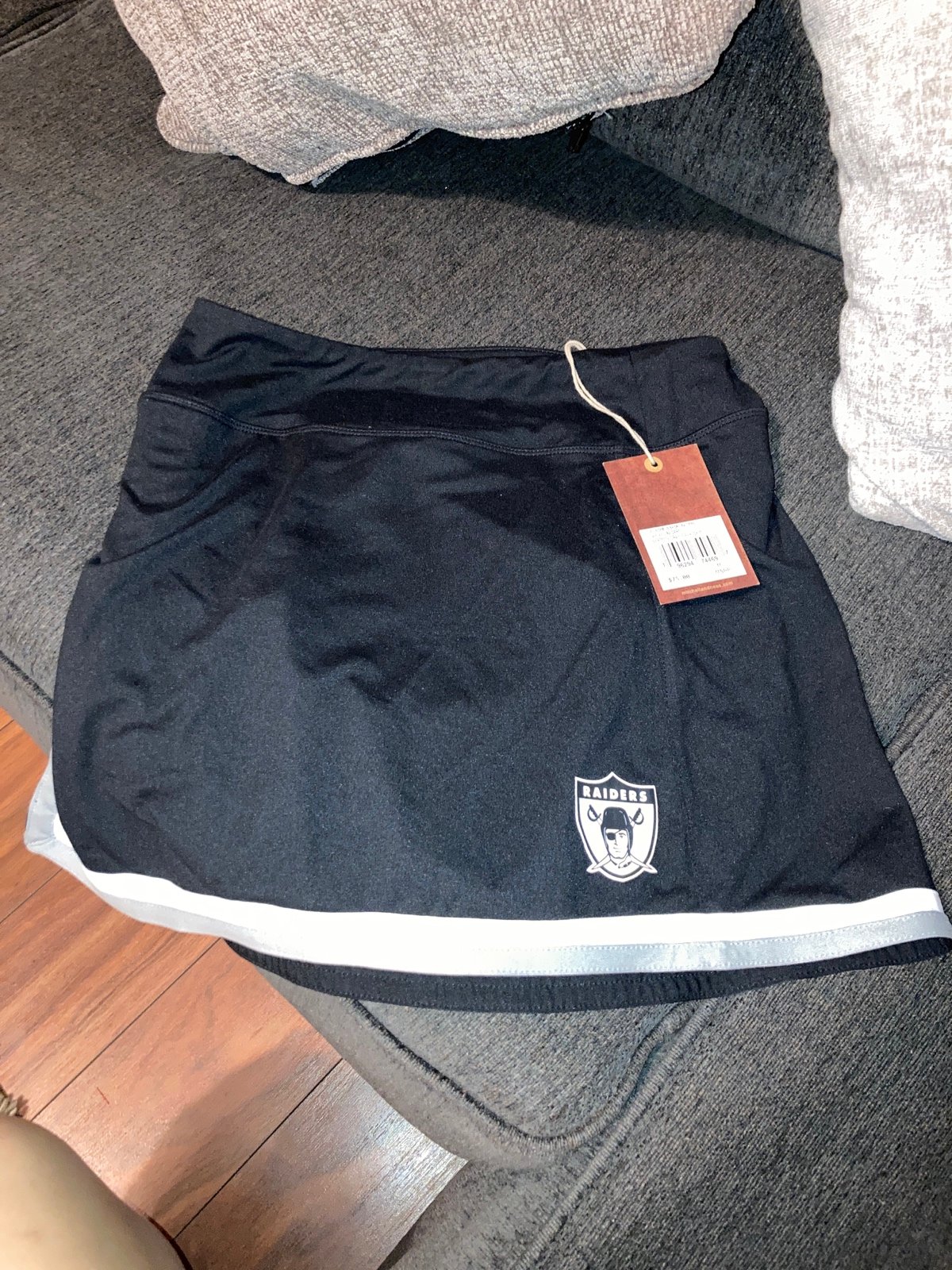 Mitchell & ness Raiders throwback cheerleader style skirt