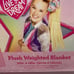 Jojo Siwa Plush Weighted Blanket 4.5 pound