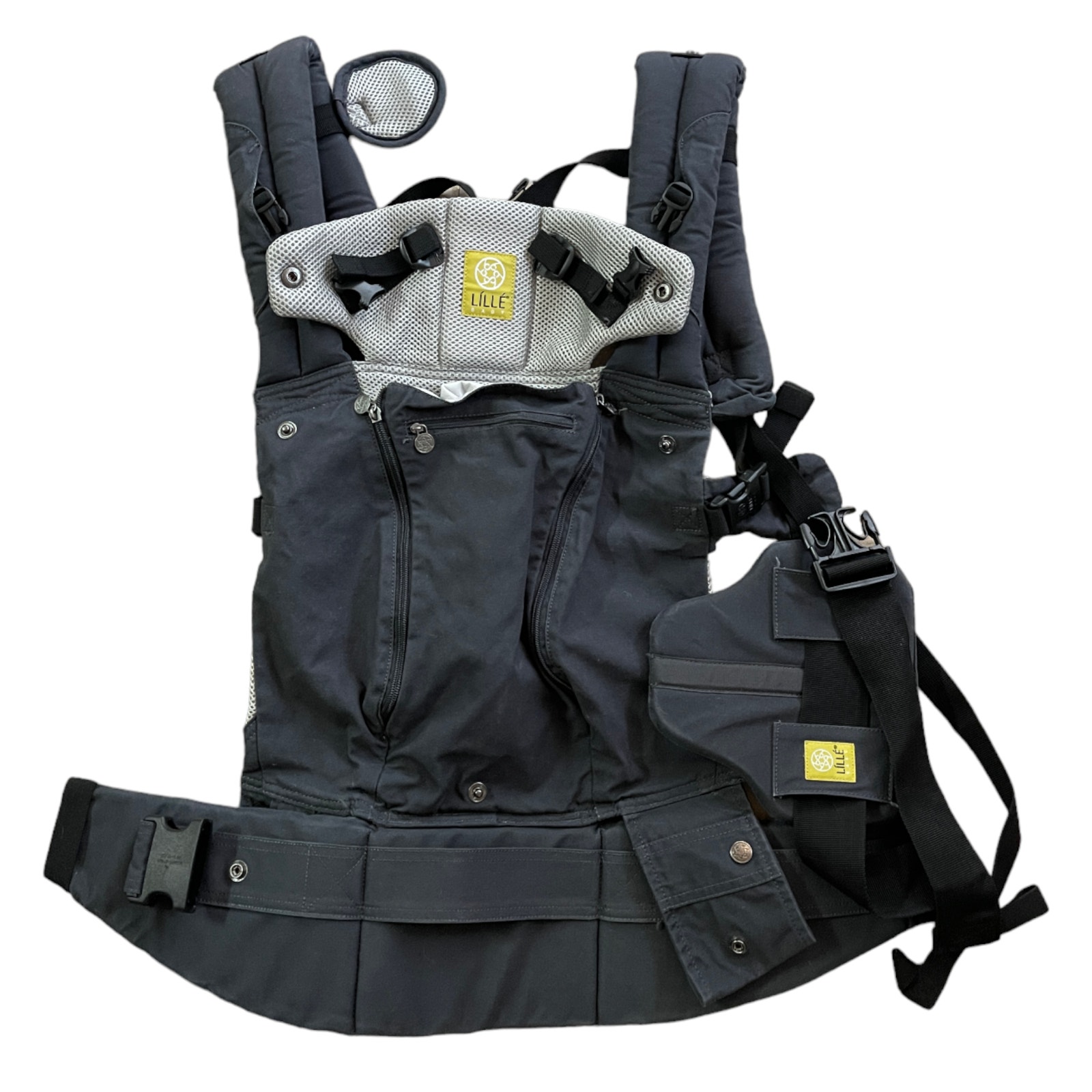 Lillebaby 6 in 1 Complete Airflow Baby Carrier with Lumbar Support Grey