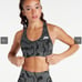 Sustainable Seamless Sports Bra Black