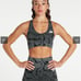 Sustainable Seamless Sports Bra Black