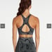 Sustainable Seamless Sports Bra Black